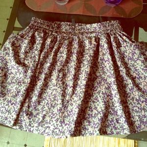 Floral skirt