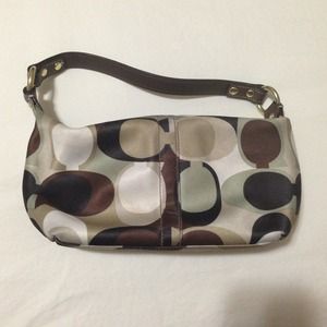 Coach AUTHENTIC Earth tone mini bag