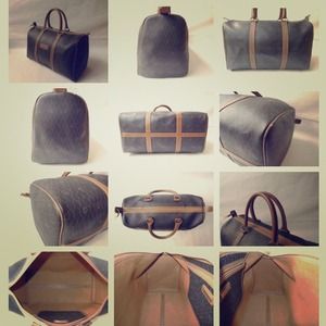 *SOLD*AUTH VINT DIOR Boston Bag (Addt'l Details)