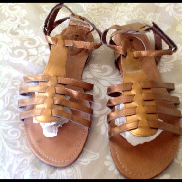 SOLD.  Size 11 sandals