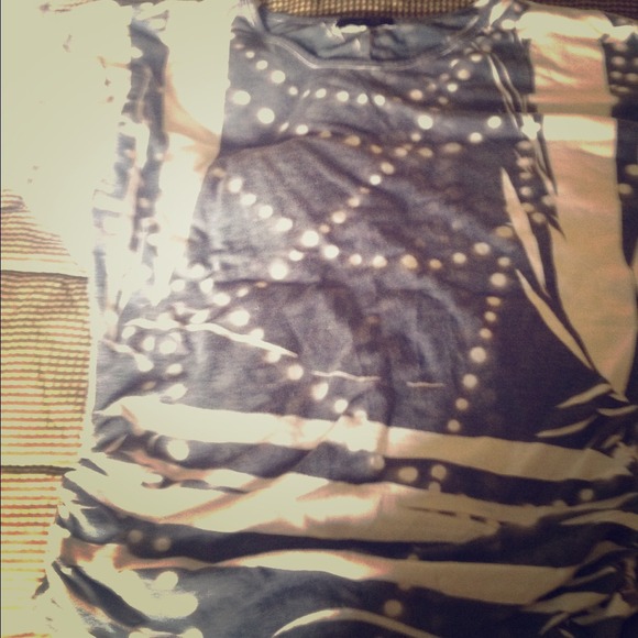 Shirt with printed design