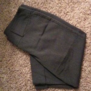 Gray Capri slacks