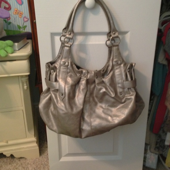 Silver purse