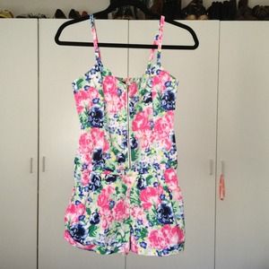❌SOLD❌Floral Romper