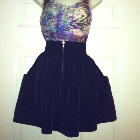 Fitted black skirt 🔥