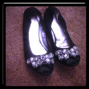 🔴 Bundle 🔴 jeweled flats&wine top & pink top💗