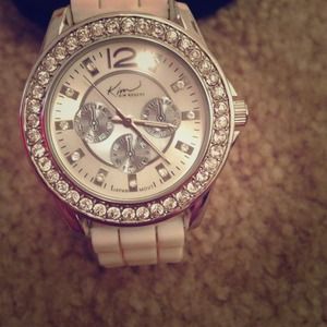 White diamond Kim Rogers watch