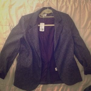 Forever 21 grey tweed blazer