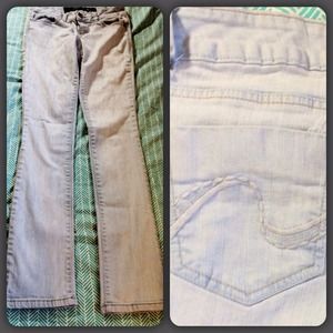 Size 3 Pale Denim Skinny Jeans