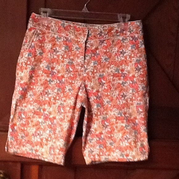 Long Floral Shorts