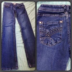 Size 1 Dark Denim Skinny Jeans