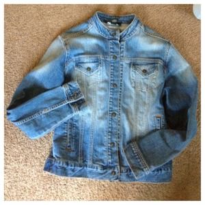 💢SOLD💢Motorcycle Style Denim Jacket