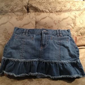 Denim skirt