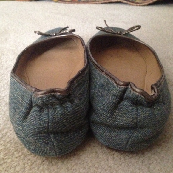 ❌SOLD❌Nine West Denim Ballet Flats - Picture 2 of 4