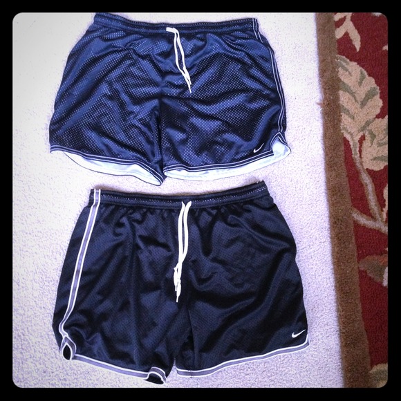 2 pairs XL Nike shorts and 1 pair L shorts