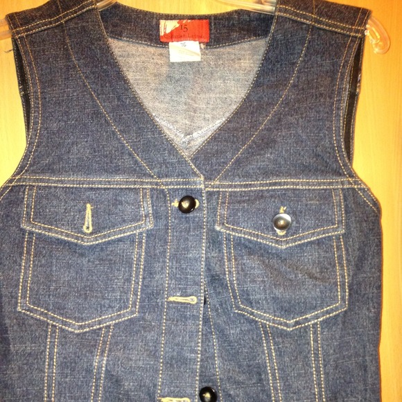 Denim vest