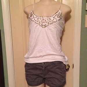 💥SOLD💥 Abercrombie & Fitch beaded top