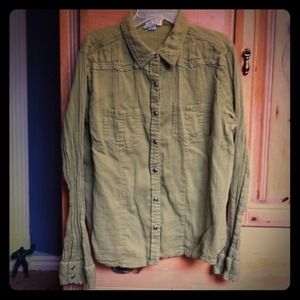 Cowboy Style Vintage Blouse