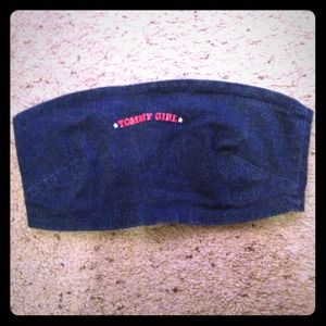 Tommy Hilfiger Denim tube top