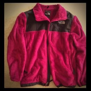 Magenta Girls XL Northface Jacket