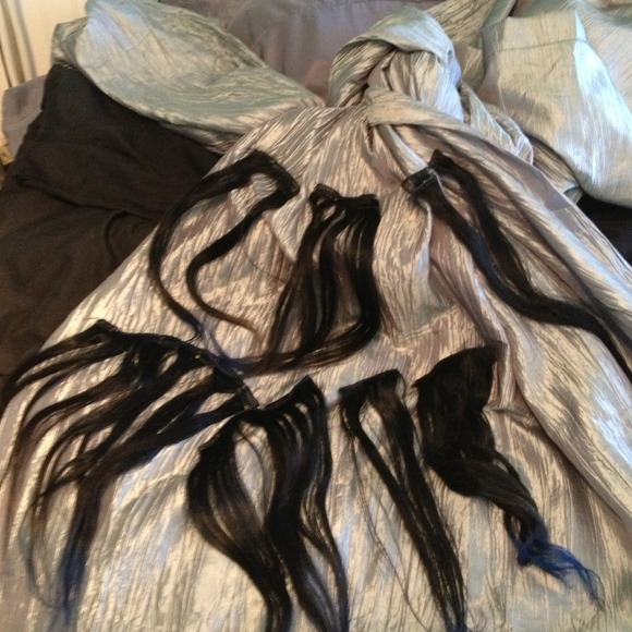 16-18mix lot clip i hair extensions