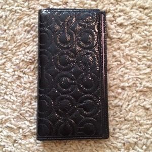 Authentic Coach Checkbook/Card Holder