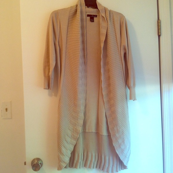 ❌Traded❌Cardigan cream long sweater
