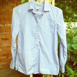 J crew button-down tunic