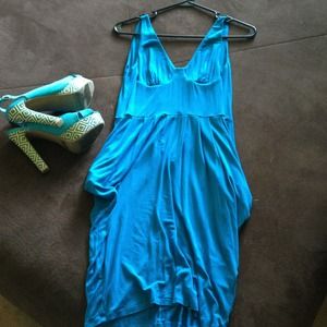Blue dress