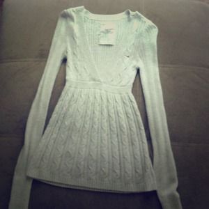 Hollister baby doll knit sweater