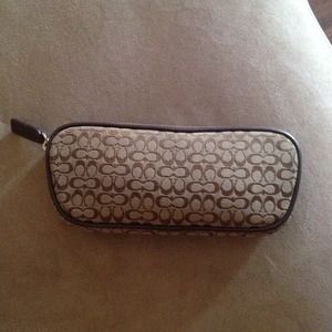 Coach case for eyewear