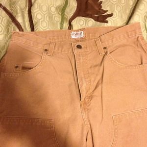 Men's tan cargo pants tan
