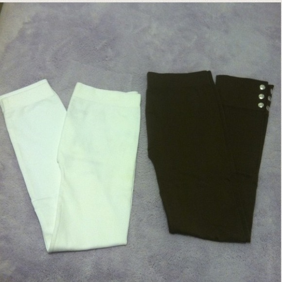 Brand new white leggins never worn