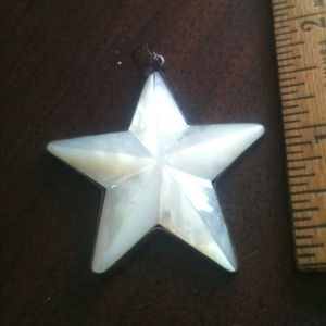 Cute shell star pendant