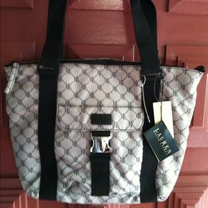 NWT RALPH LAUREN TOTE STYLE HANDBAG