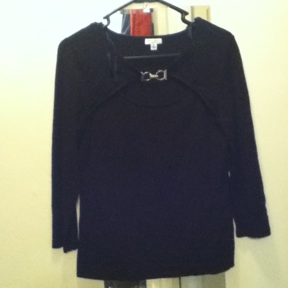 Nine West black shirt