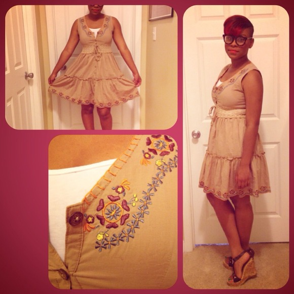 Hippie Summer Dress - Picture 2 of 2