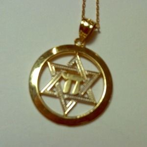 SOLD Jewish Chai Necklace