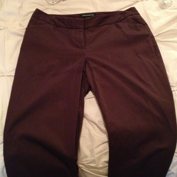 Brown work slacks