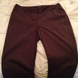 Brown work slacks