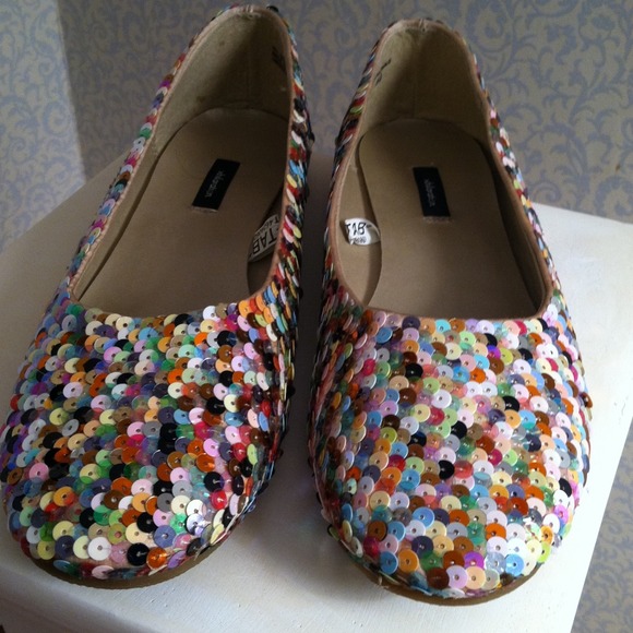 Xhilaration Shoes - NWOB Sequined Flats