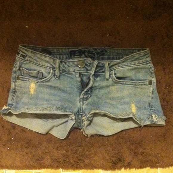 ❌SOLD ❌Fox jean shorts