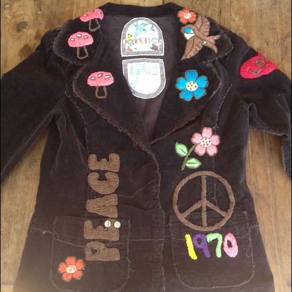 Joystick mushroom blazer NWOT