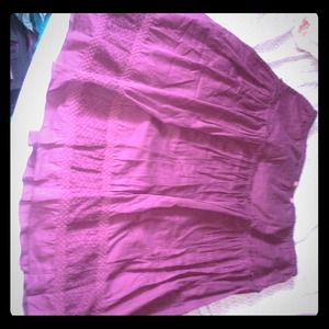 A skirt that's purple. !!!!