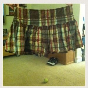 Plaid skirt