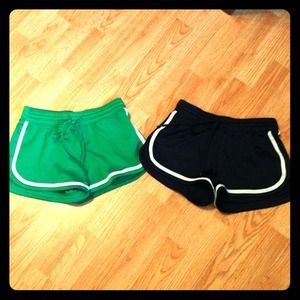 Two pairs of athletic shorts sz xs