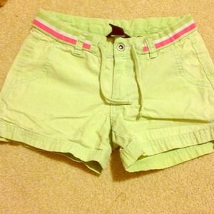 Green Nautica shorts