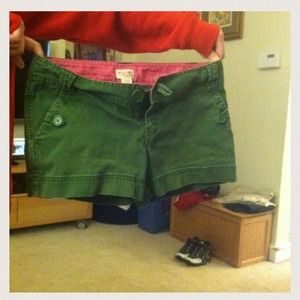 Green shorts