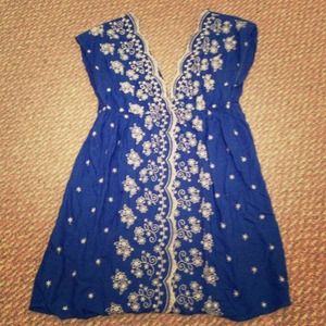 Embroidered dress