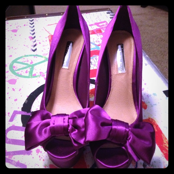 SOLD Platform Baker's Peep Toe SOLD